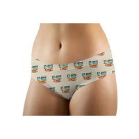 Thumbnail for Air Tractor AT-802F Fire Boss - Women Panties - Original Pattern - Beige - Front