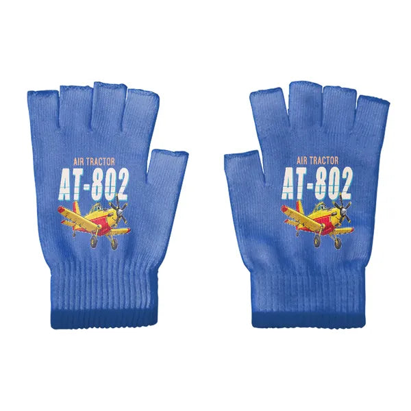 Air Tractor AT-802F - Gloves - Cut - Cartoon - Blue