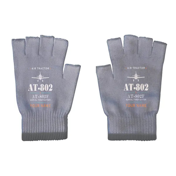 Air Tractor AT-802F - Gloves - Cut - Heritage + Name - Gray