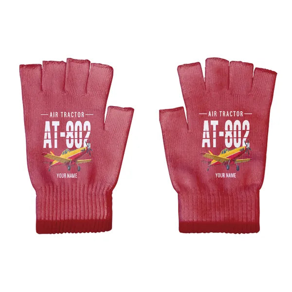 Air Tractor AT-802F - Gloves - Cut - Original + Name - Red