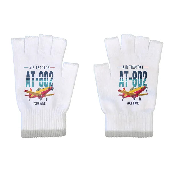 Air Tractor AT-802F - Gloves - Cut - Original + Name - White