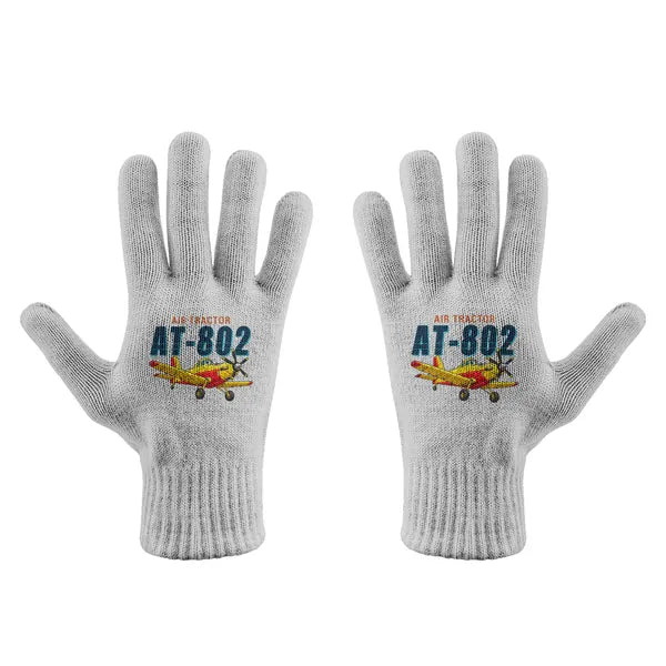 Air Tractor AT-802F - Gloves - Full - Cartoon - Light Gray