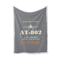 Thumbnail for Air Tractor AT-802F - Heritage + Name - Blanket - Gray