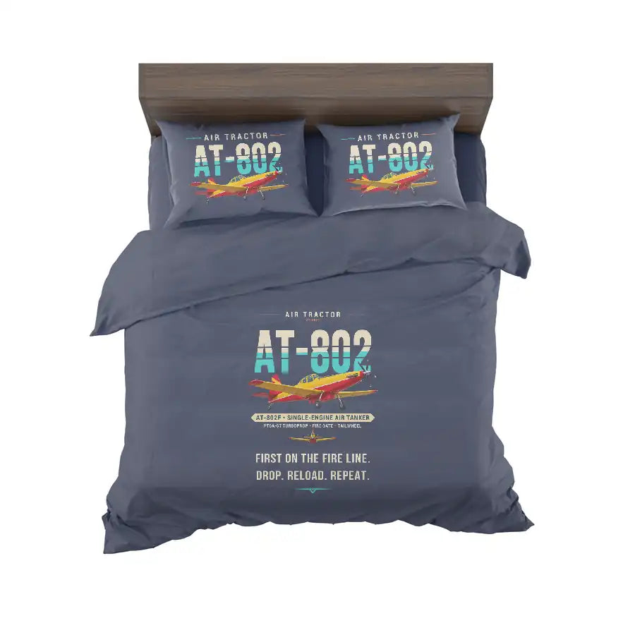 Air Tractor AT-802F - Original - Bedding Set - Navy Blue