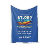 Thumbnail for Air Tractor AT-802F - Original + Name - Blanket - Blue
