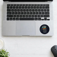 Thumbnail for Air Tractor AT-802F - Original + Name - Circle Sticker - Laptop