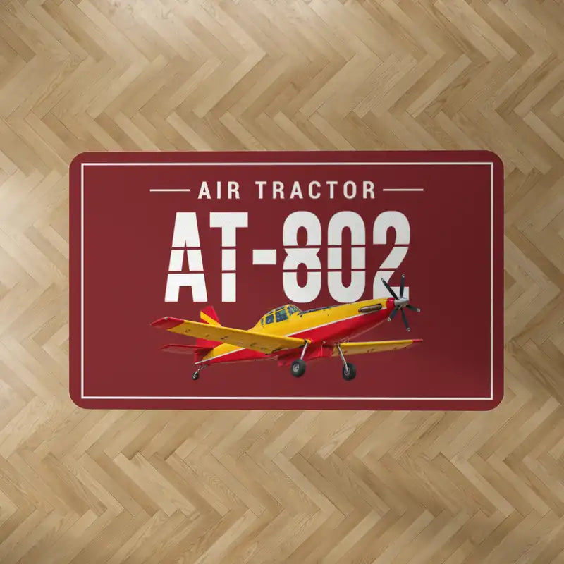 Air Tractor AT-802F - Original - Rectangle Carpet - Dark Red