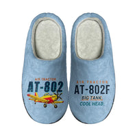 Thumbnail for Air Tractor AT-802F - Slippers - Cotton - Cartoon - Light Blue