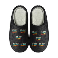 Thumbnail for Air Tractor AT-802F - Slippers - Cotton - Original Pattern - Black