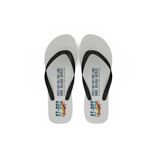 Air Tractor AT-802F - Slippers - Flip Flops - Original - White