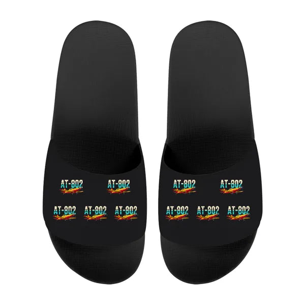 Air Tractor AT-802F - Slippers - Sport - Original Pattern - Black