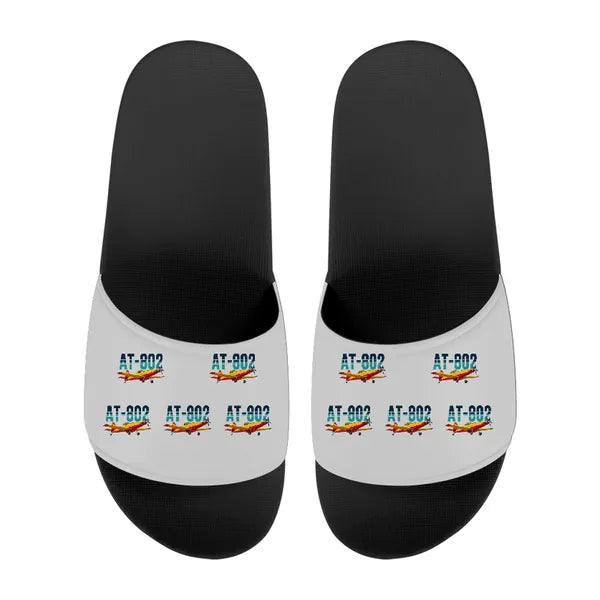 Air Tractor AT-802F - Slippers - Sport - Original Pattern - Light Gray