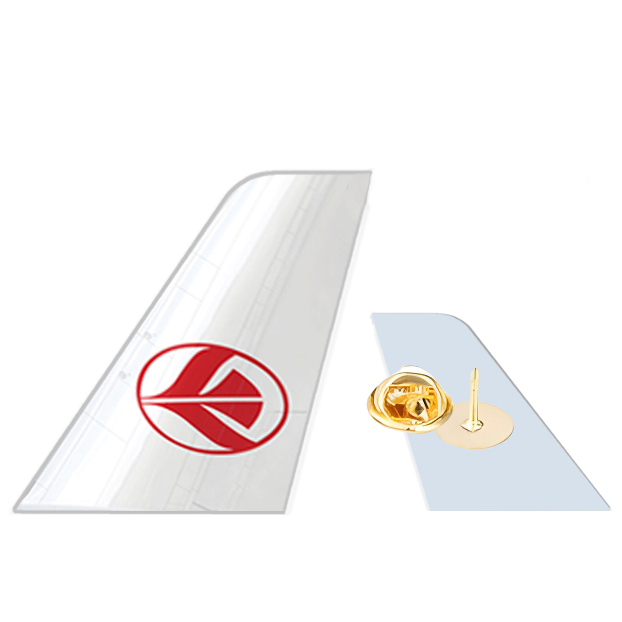 Air Algerie Designed Tail Shape Badges & Pins