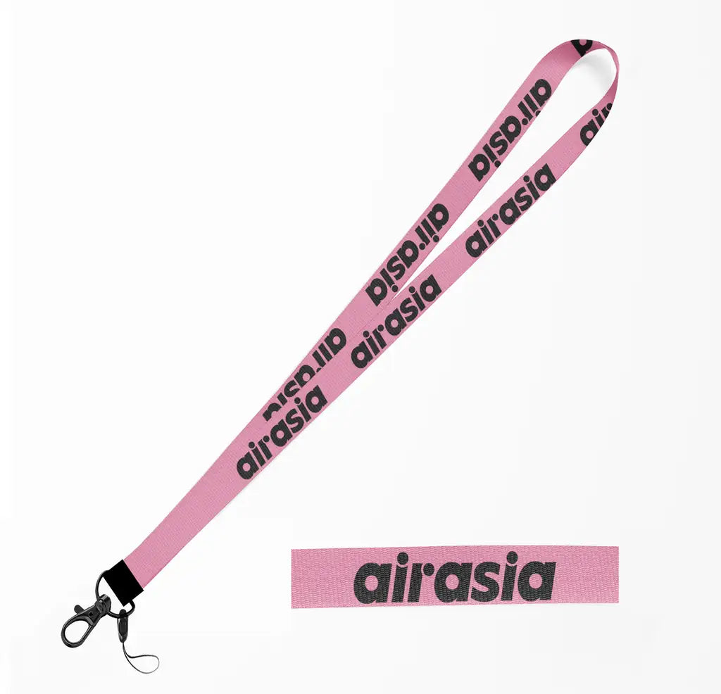 AirAsia lanyard - pink
