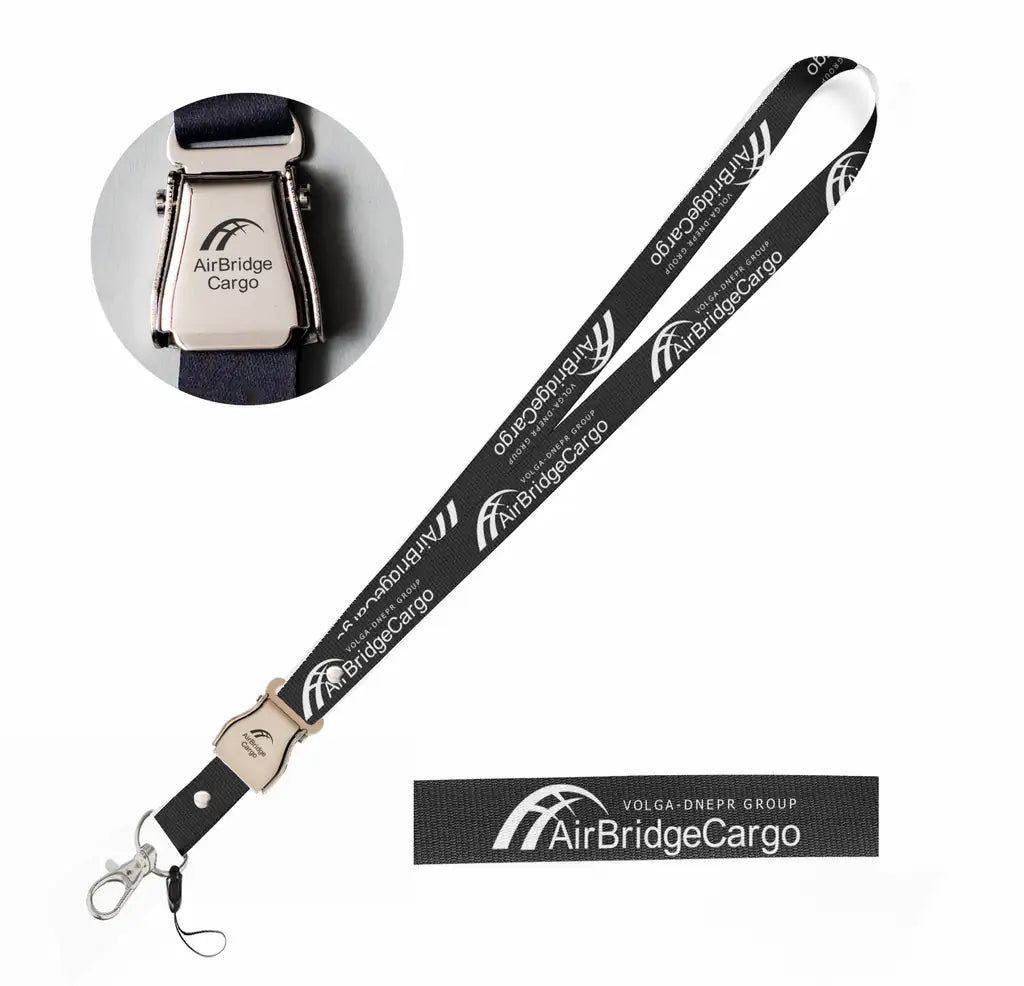AirBridgeCargo seat belt lanyard - black