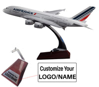 Thumbnail for Air France Airbus A380 Airplane Model (Handmade 45CM)