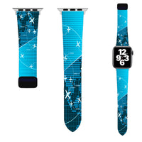 Thumbnail for Air Traffic Control Screen Designed Soft Silicone Apple Watch Bands