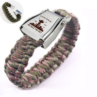 Thumbnail for Air Traffic Controllers - We Rule The Sky Design Airplane Seat Belt Bracelet