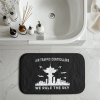 Thumbnail for Air Traffic Controllers - We Rule The Sky Designed Bath Mats