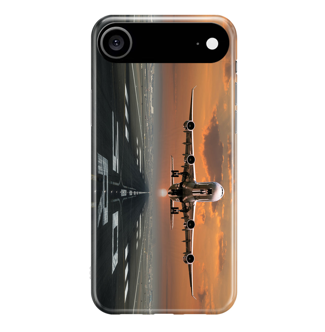 Aircraft Departing from RW30 Printed iPhone Cases
