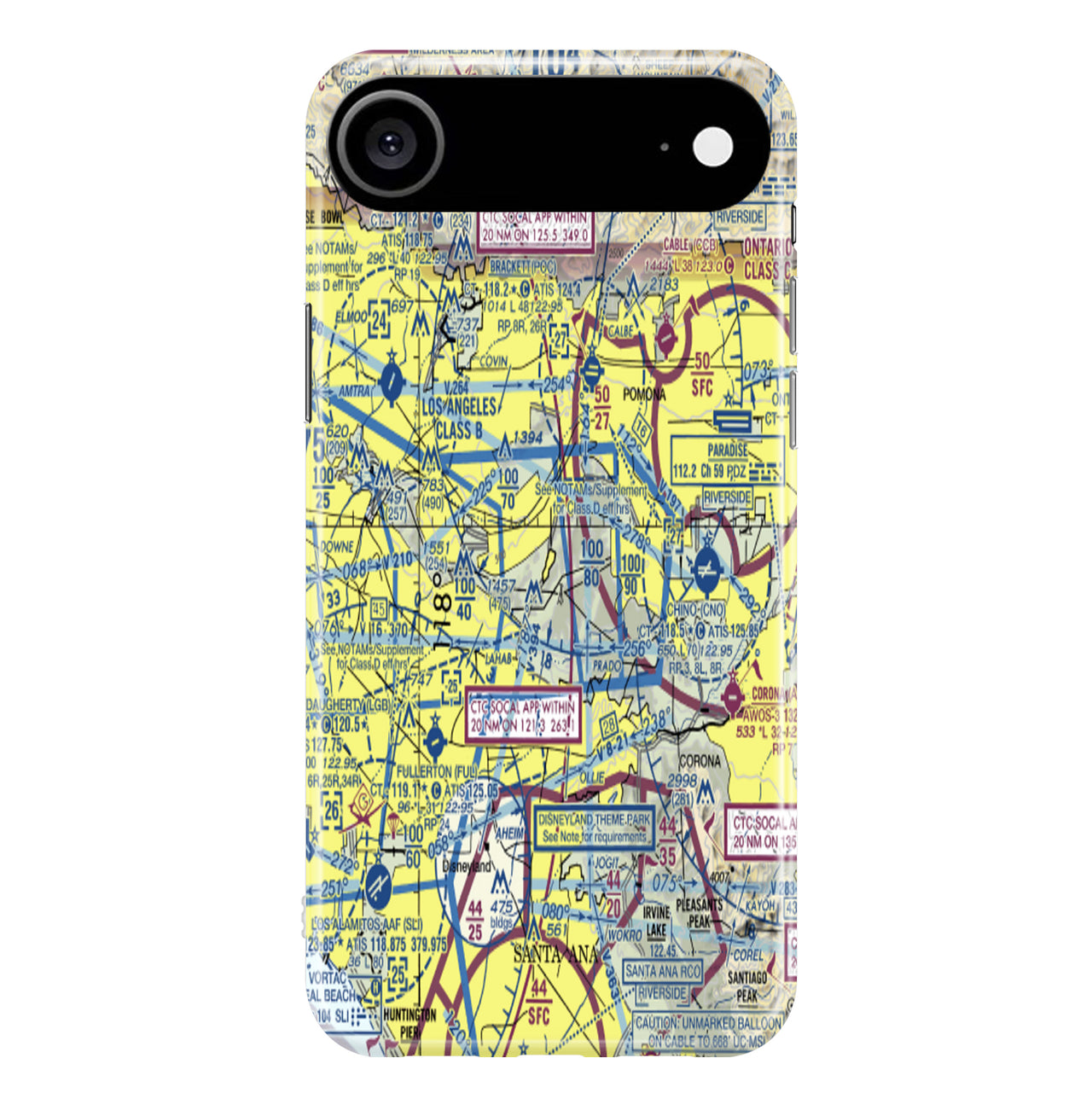 VFR Chart Designed iPhone Cases