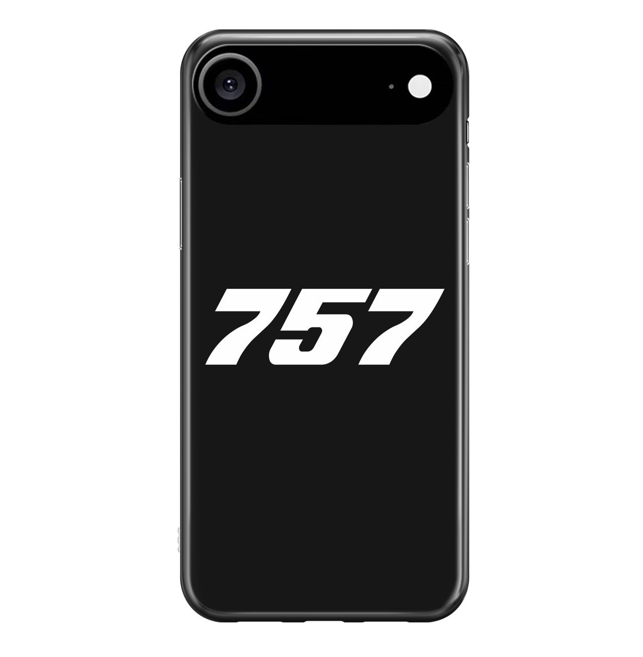 757 Flat Text Designed iPhone Cases