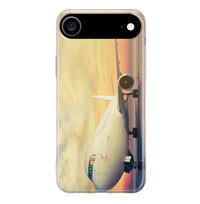 Thumbnail for Parked Aircraft During Sunset Designed iPhone Cases