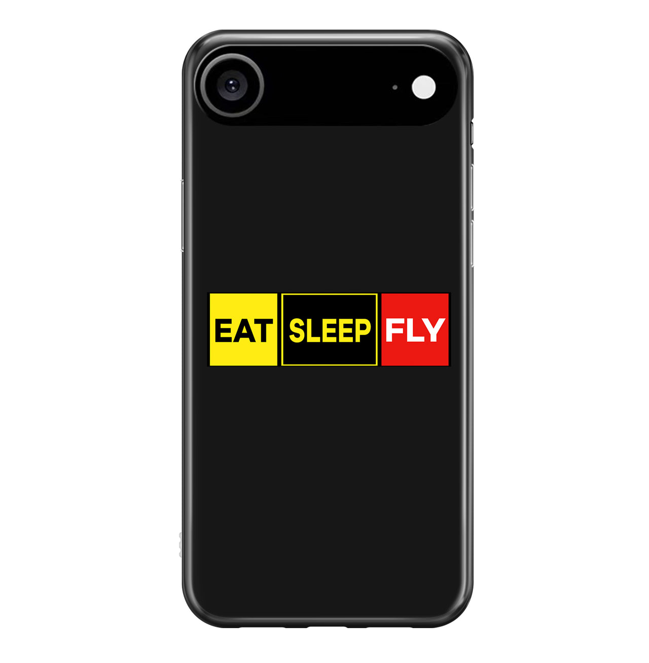 Eat Sleep Fly (Colourful) Designed iPhone Cases
