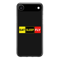 Thumbnail for Eat Sleep Fly (Colourful) Designed iPhone Cases