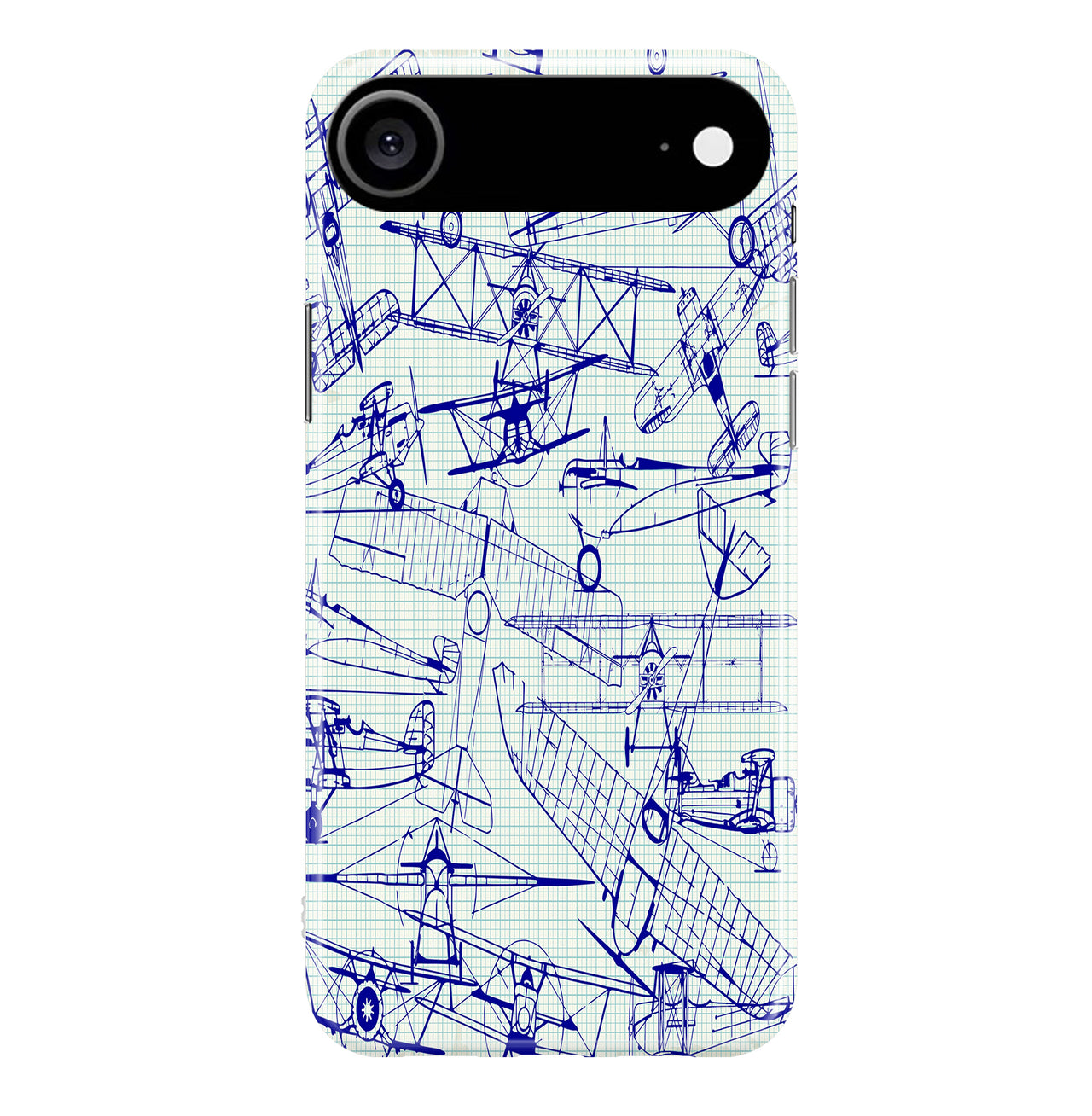 Amazing Drawings of Old Aircrafts Designed iPhone Cases