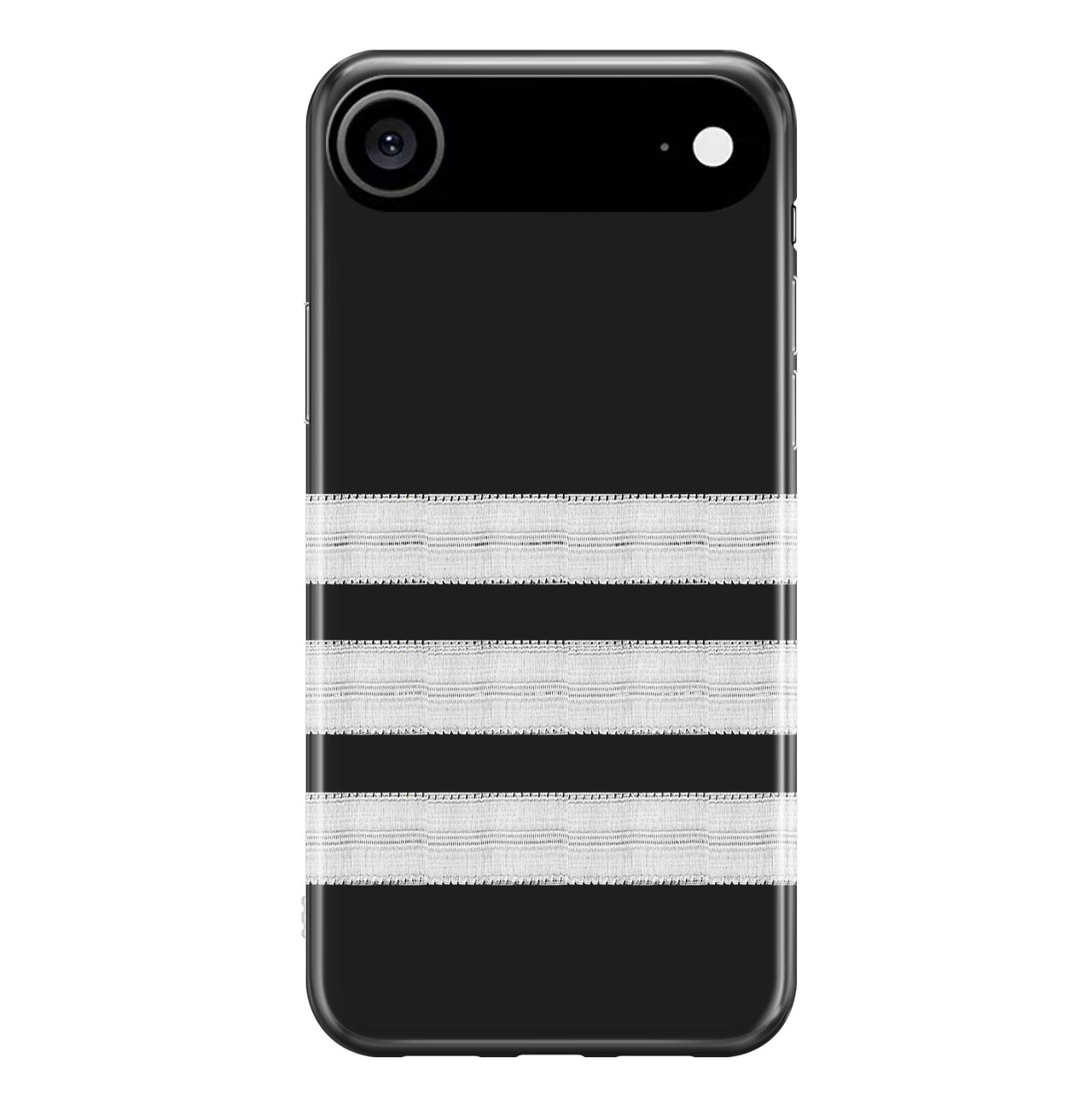 Silver Pilot Epaulette Designed (Customizable) iPhone Cases