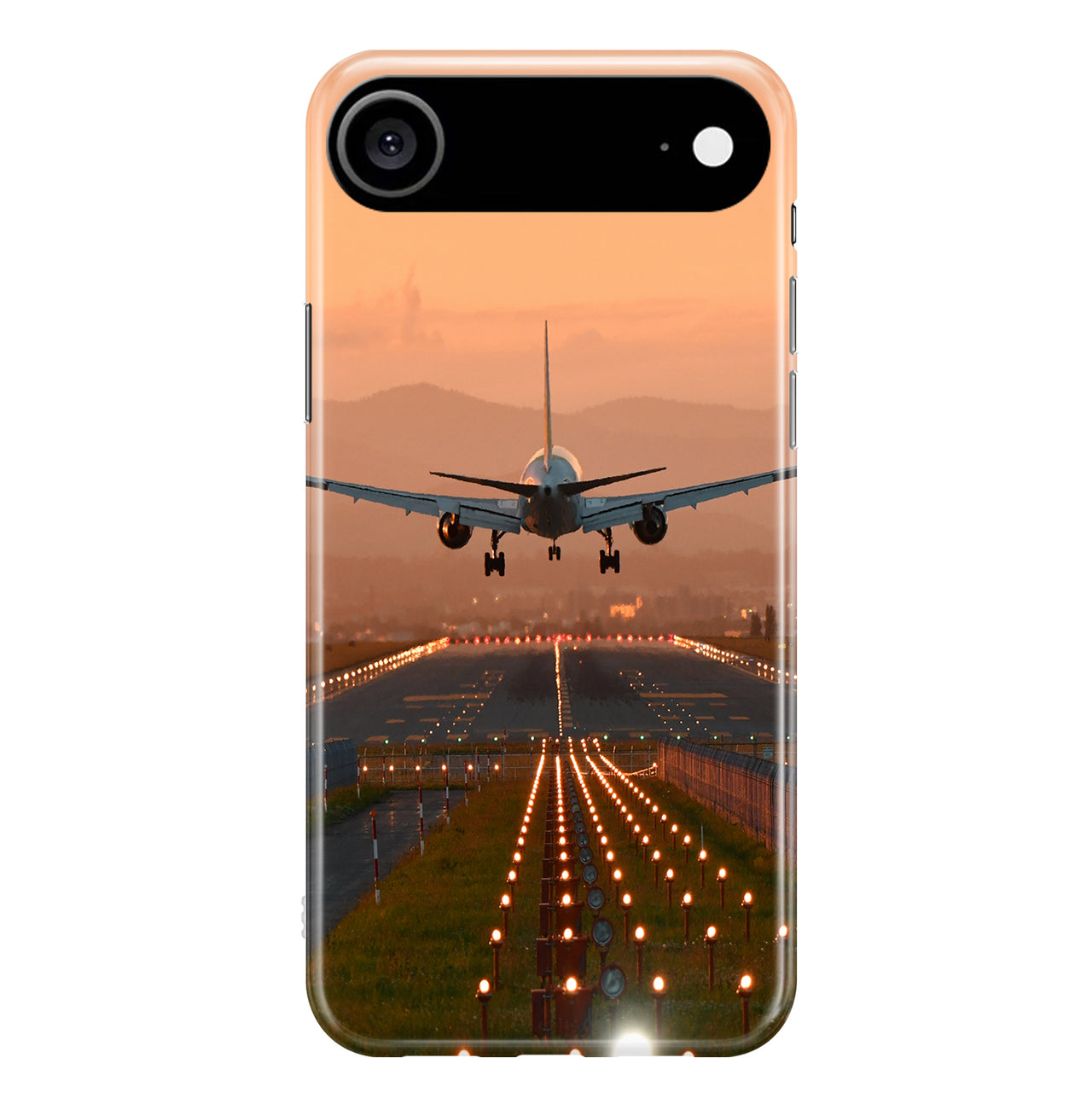Super Cool Landing During Sunset Designed iPhone Cases