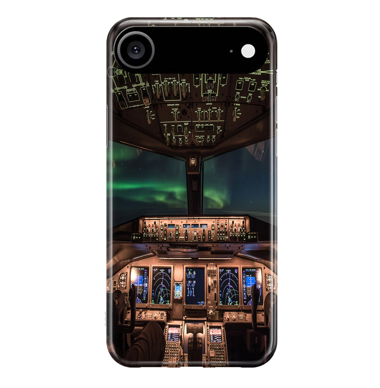 Boeing 777 Cockpit Printed iPhone Cases