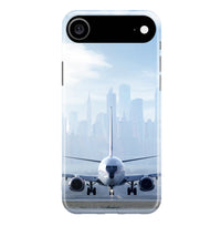 Thumbnail for Boeing 737 & City View Behind Printed iPhone Cases