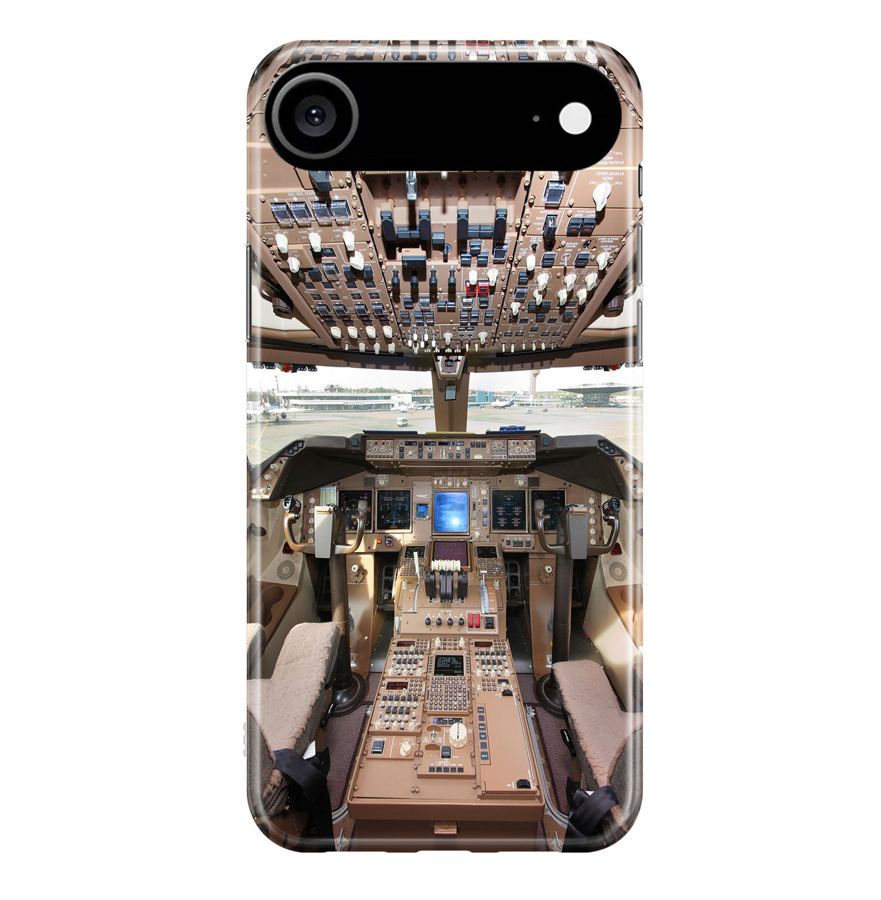 Boeing 747 Cockpit Printed iPhone Cases