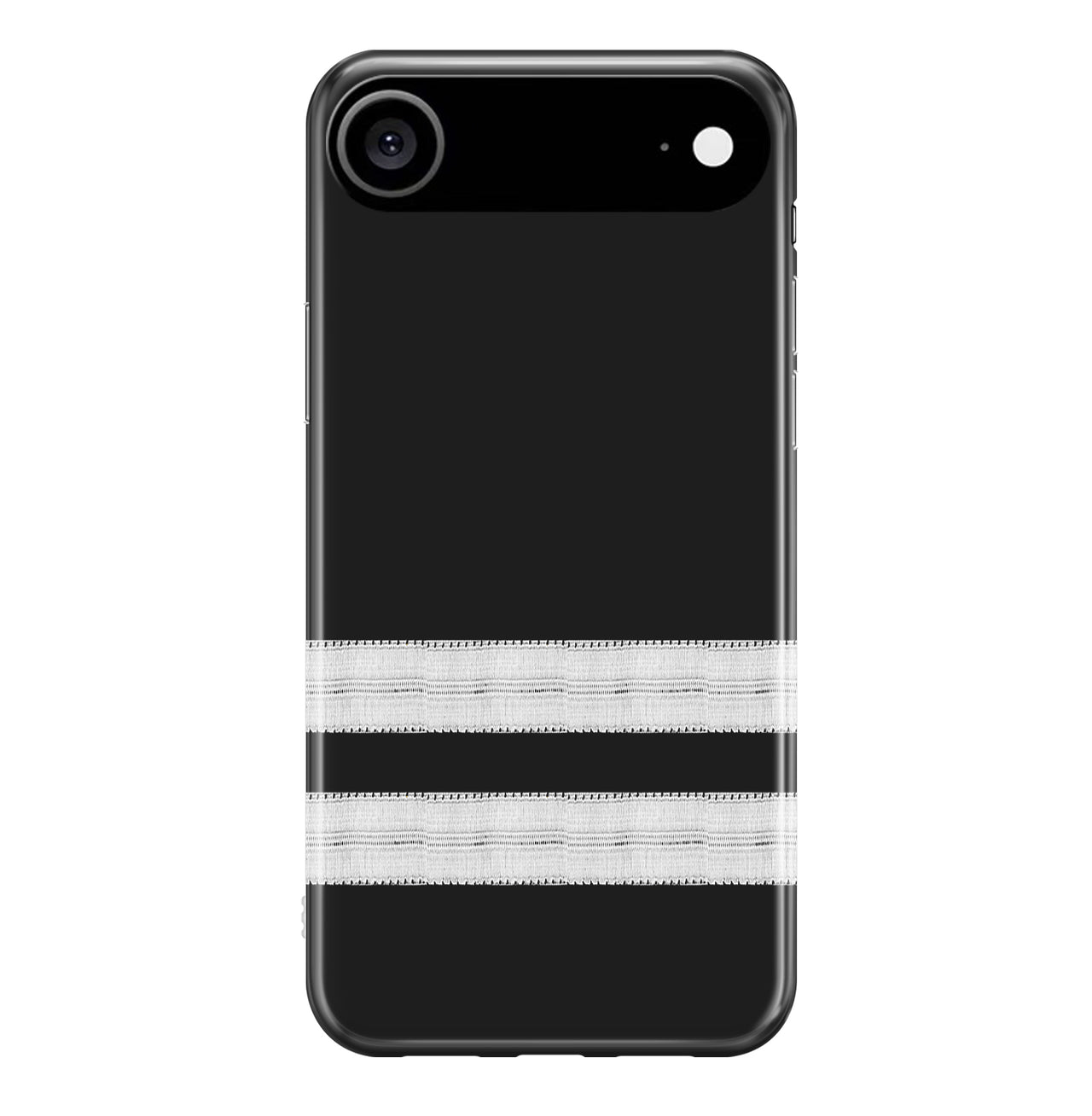 Silver Pilot Epaulette Designed (Customizable) iPhone Cases