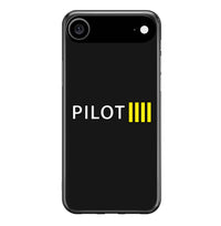 Thumbnail for Pilot & Stripes (4 Lines) Designed iPhone Cases