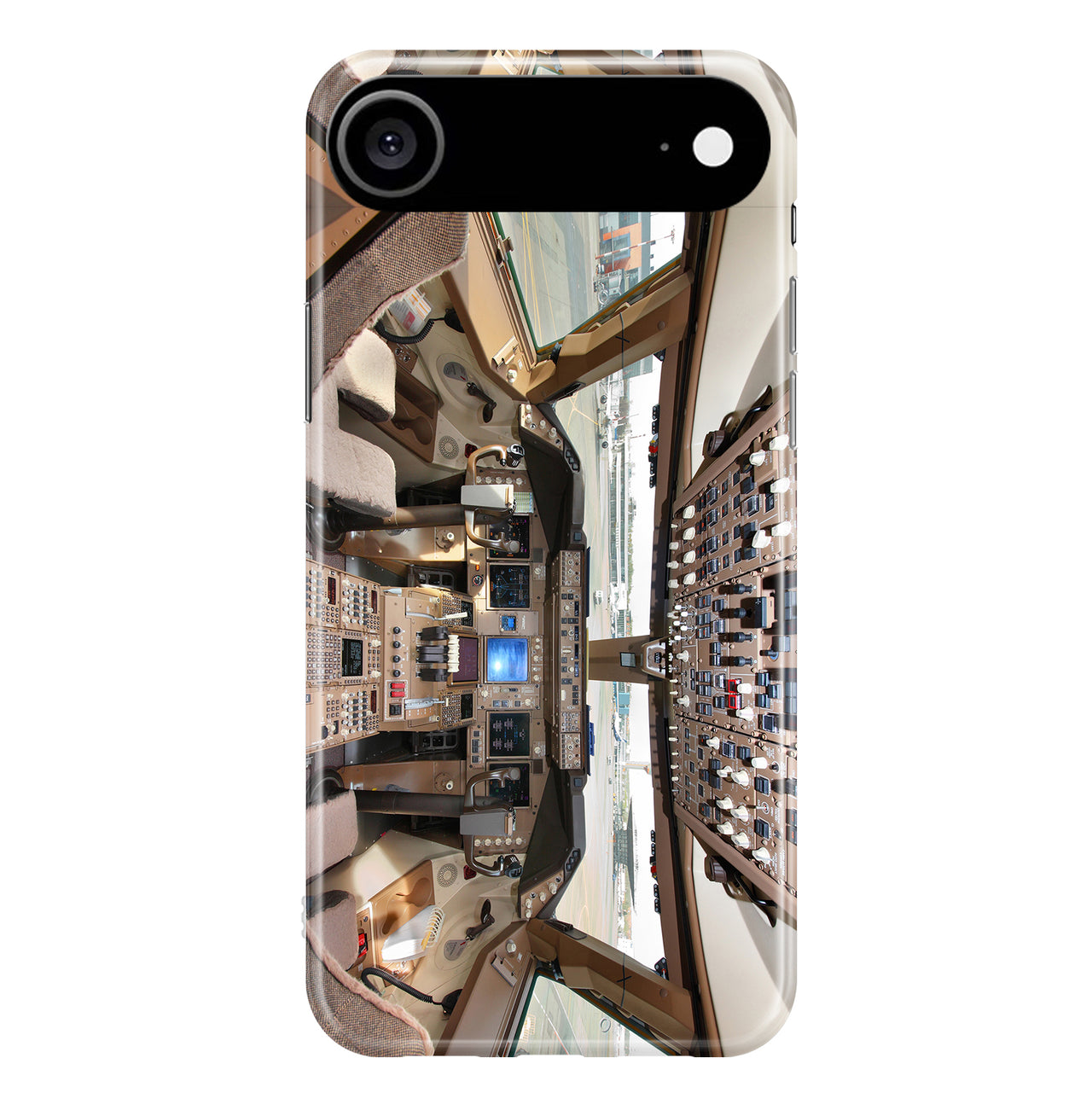 Boeing 747 Cockpit Printed iPhone Cases