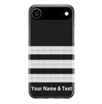 Thumbnail for Silver Pilot Epaulette Designed (Customizable) iPhone Cases