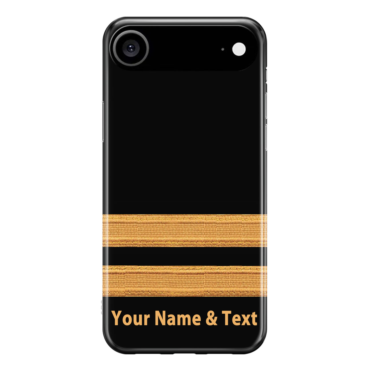 Original Pilot Epaulettes (Customizable) Designed iPhone Cases