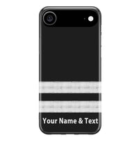 Thumbnail for Silver Pilot Epaulette Designed (Customizable) iPhone Cases