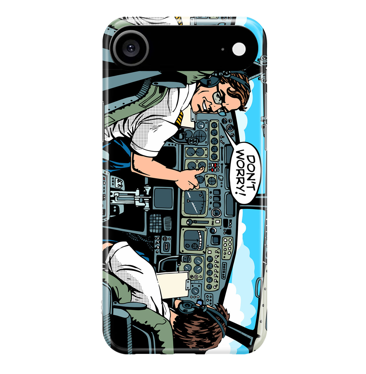Don't Worry Thumb Up Captain Printed iPhone Cases