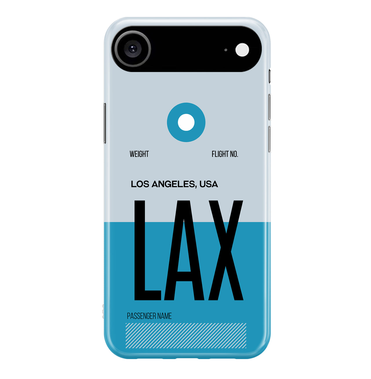 LAX - Los Angles Airport Tag Designed iPhone Cases