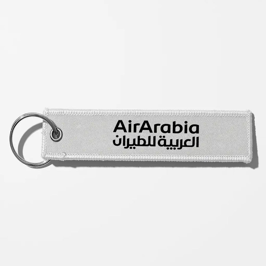 Air Arabia Crew & Staff Tag Key Chains - White