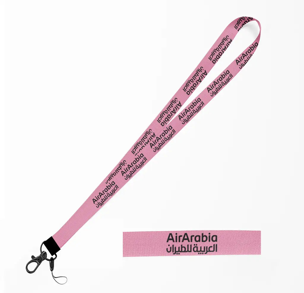 Air Arabia lanyard - pink