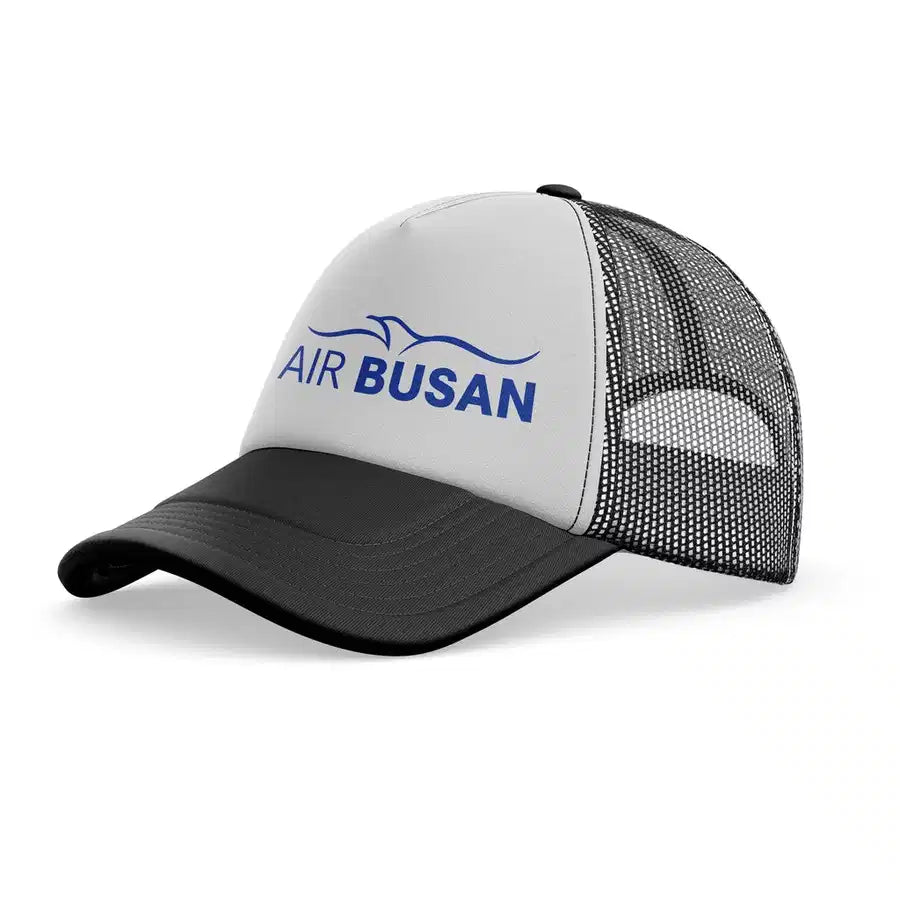 Air Busan trucker cap - black