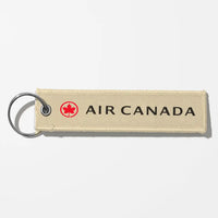 Thumbnail for Air Canada Crew & Staff Tag Key Chains - Beige