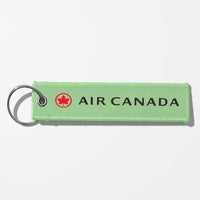 Thumbnail for Air Canada Crew & Staff Tag Key Chains - Light Green