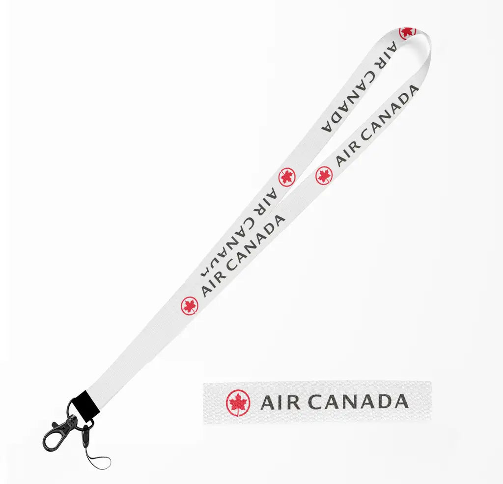 Air Canada lanyard - white