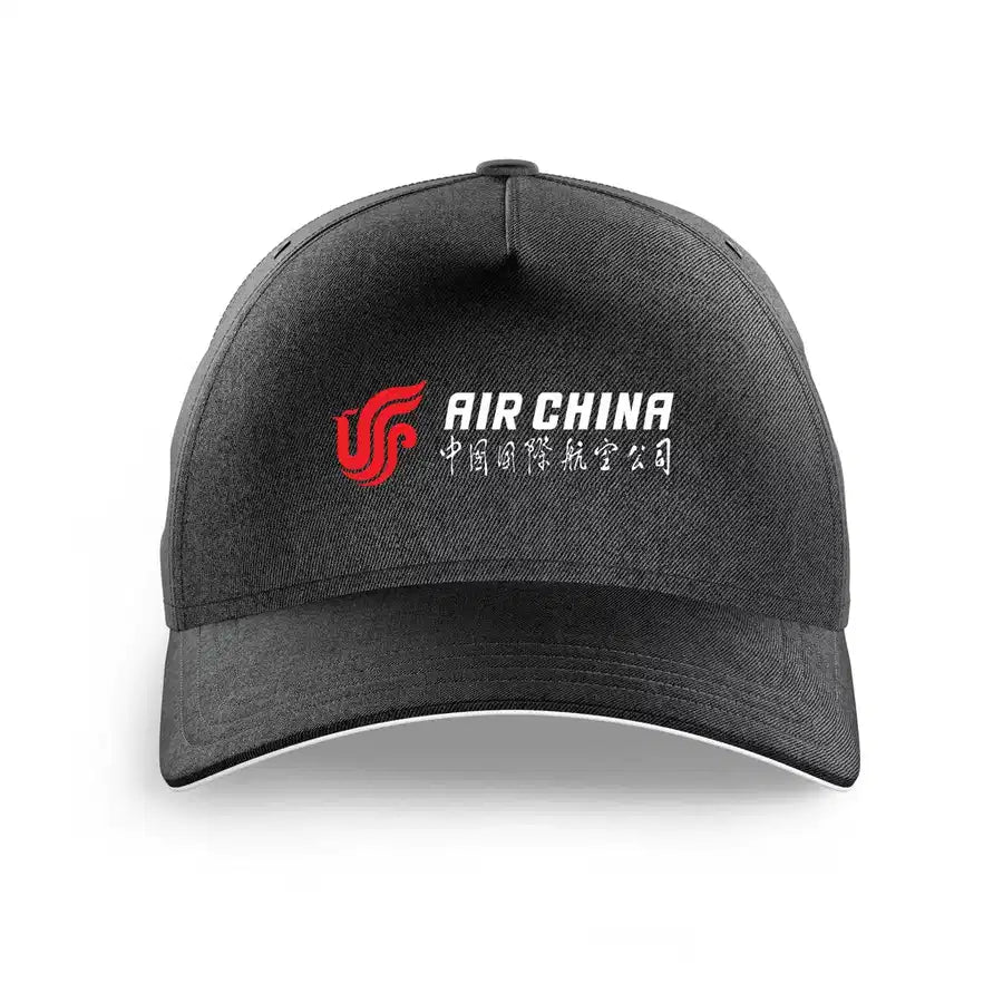 Air China Airlines printed hat - black